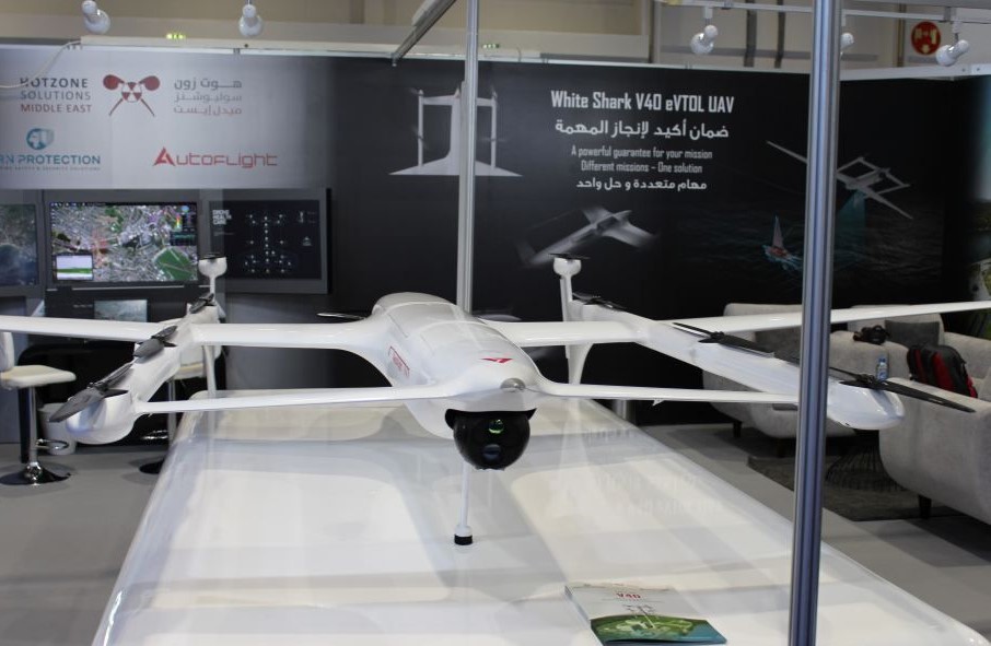 UMEX 2020：Hotzone Solutions中东展示了V40 CBRN检测无人机