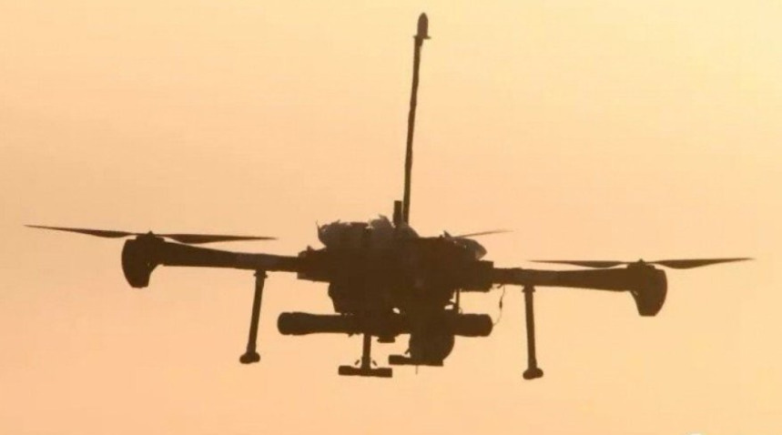 中国对天翼微型无人机进行城市战测试